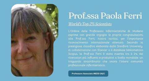 Prof.ssa Paola Ferri