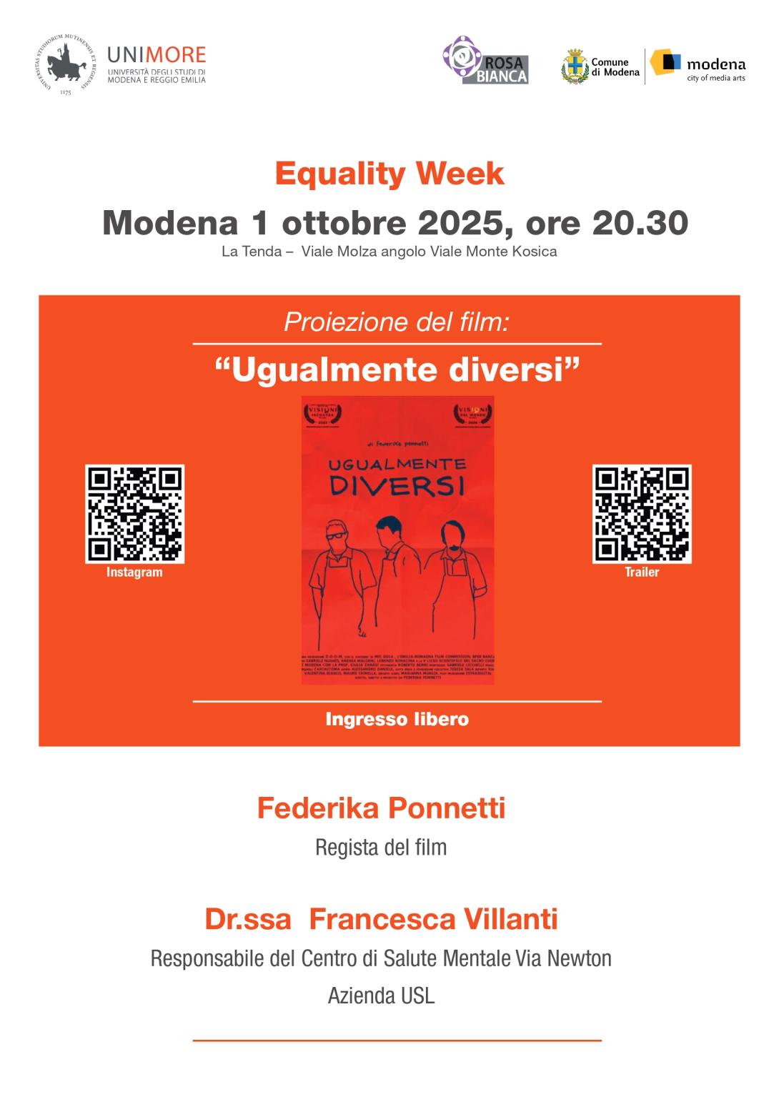 cineforum - ugualmente diversi (infermieristica)