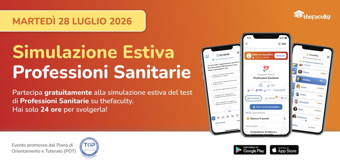 Simulazione Test Ammissione